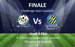 L'équipe 2 en Finale de la coupe Jean Caubère