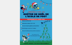 Goûter de l'école de Foot