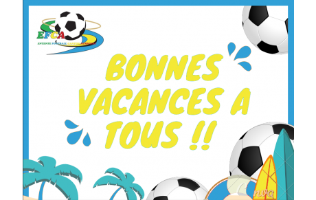 Bonnes vacances