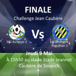 L'équipe 2 en Finale de la coupe Jean Caubère